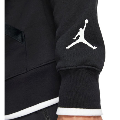 Jordan Jumpman Classics Printed Fleece Pullover  "Black"