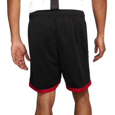 Jordan Jumpman Men's Graphic Knit Short "Black-Gym Red"