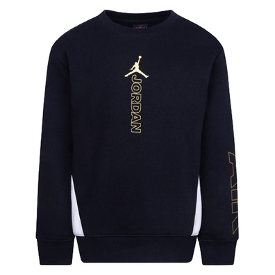 Jordan Kids Holiday Shine Air Crew "Black-Gold"