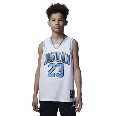 Jordan Kids JBD 23 Jersey Tank Top "White-University Blue"