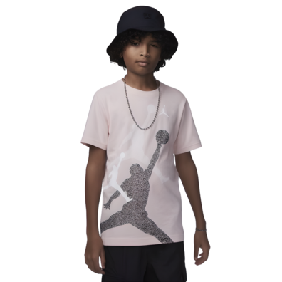 Jordan Kids JDB Gradient Stacked Tee "Legend Pink"