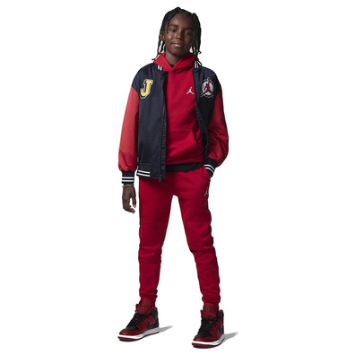 Jordan Kids JDB MJ Brooklyn FLC Pants "Gym Red"