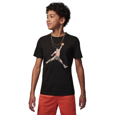 Jordan Kids JDB Watercolor Jumpman "Black"