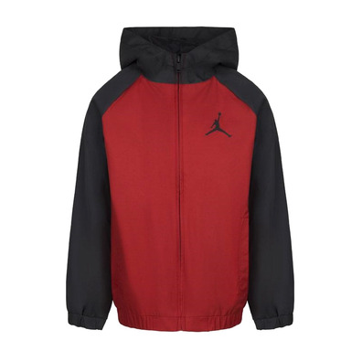 Jordan Kids Jumpman Windbreaker "Gym Red-Black"