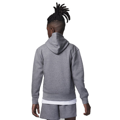 Jordan Kids MJ Essentials Pullover Hoodie "Carbon Heather"