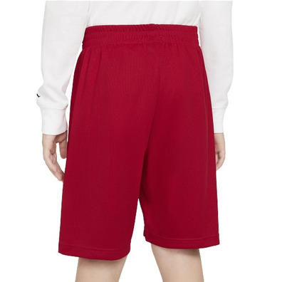 Jordan Kids Vert Mesh Short "Gym Red"