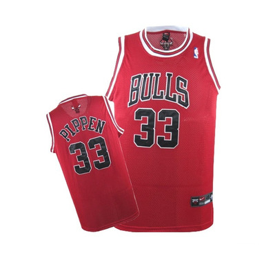 Adidas Camiseta Bordada Pippen Bulls (vermelho/branco)