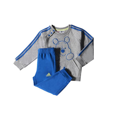 Adidas Chándal Infantil Disney Winnie the Pooh (azul/gris/lima)