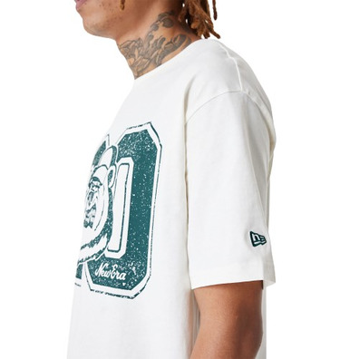 New Era Lifestyle Oversized T-Shirt "White "