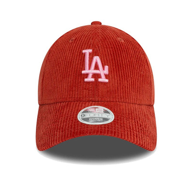 New Era MLB Womans LA Dodgers Cord 9FORTY Adjustable Cap "Red"