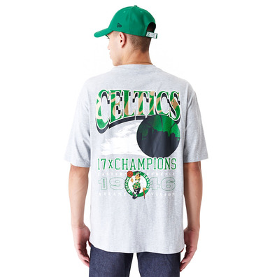 New Era NBA Boston Celtics Championship Oversized T-Shirt