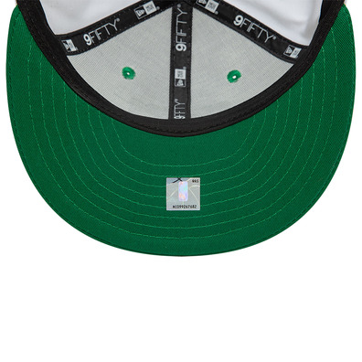 New Era NBA Boston Celtics Crown White 9FIFTY Snapback Cap