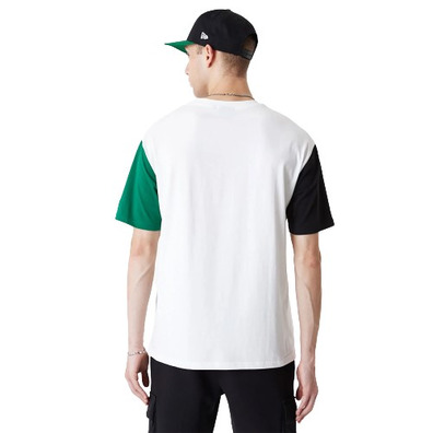 New Era NBA Boston Celtics Cut Sew Oversized T-Shirt