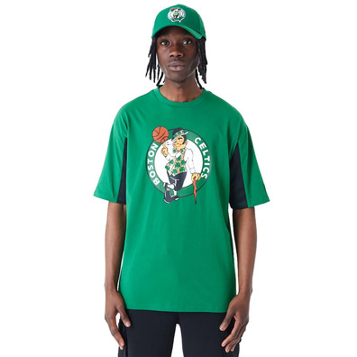 New Era NBA Boston Celtics Mesh Panel Oversized T-Shirt