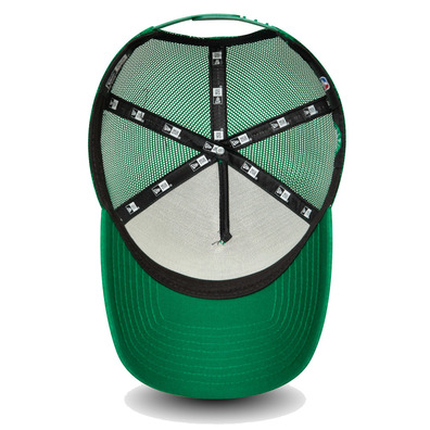 New Era NBA Boston Celtics Shadow Tech  A-Frame Trucker Cap