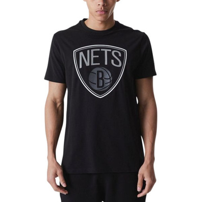 New Era NBA Brooklyn Nets Outline Tee "Black"