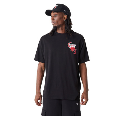 New Era NBA Chiago Bulls Team Graphic Oversized T-shirt