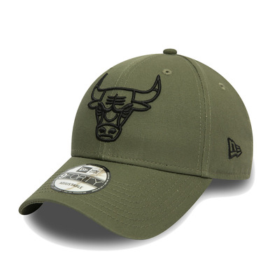 New Era NBA Chicago Bulls Essential Outline 9FORTY Cap "Fresh Olive"