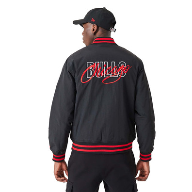 New Era NBA Chicago Bulls NBA Script Bomber Jacket