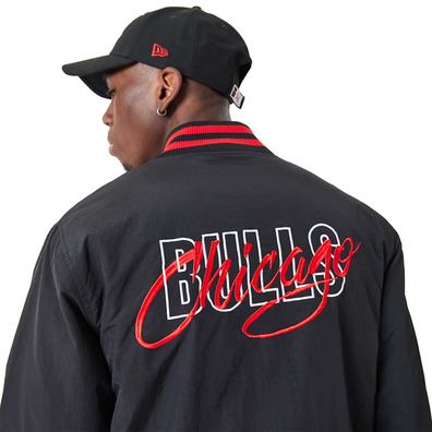 New Era NBA Chicago Bulls NBA Script Bomber Jacket