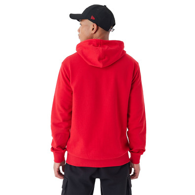 New Era NBA Chicago Bulls Script Red Full Zip Hoodie