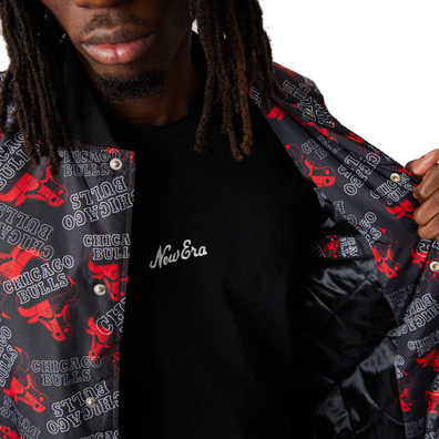 New Era NBA Chicago Bulls Team All Over Print Bomber Jacket