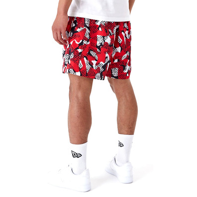 New Era NBA Chicago Bulls Team All Over Print Shorts