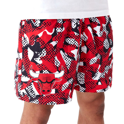 New Era NBA Chicago Bulls Team All Over Print Shorts