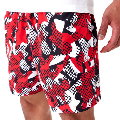 New Era NBA Chicago Bulls Team All Over Print Shorts