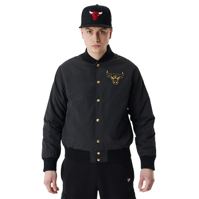 New Era NBA Chicago Bulls Team Script Bomber Jacket