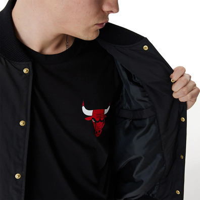 New Era NBA Chicago Bulls Team Script Bomber Jacket