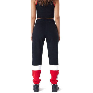 New Era NBA Chicago Bulls Womens Colour Block Joggers