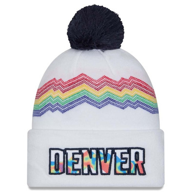 New Era NBA Denver Nuggets Pom-Pon Beanie City Edition 2024