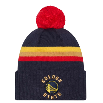 New Era NBA Golden State Warriors Pom-Pon Beanie City Edition 2024