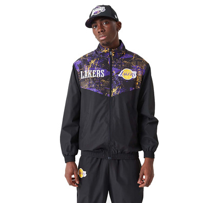 New Era NBA L.A Lakers AOP Panel Track Jacket