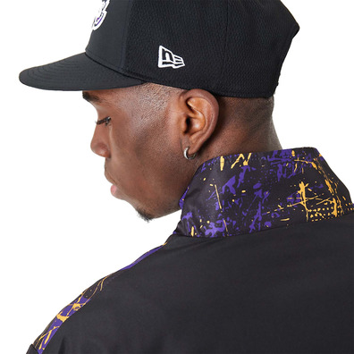 New Era NBA L.A Lakers AOP Panel Track Jacket