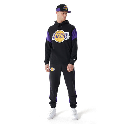 New Era NBA L.A Lakers Colour Block Oversized Hoodie