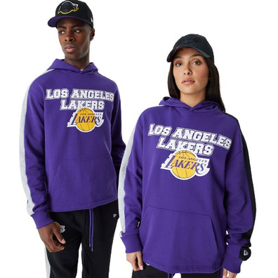 New Era NBA L.A Lakers Cut and Sew Oversized Hoodie