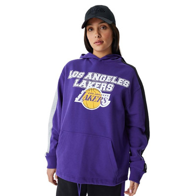 New Era NBA L.A Lakers Cut and Sew Oversized Hoodie