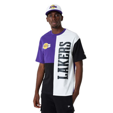 New Era NBA L.A Lakers Cut And Sew Oversized Tee