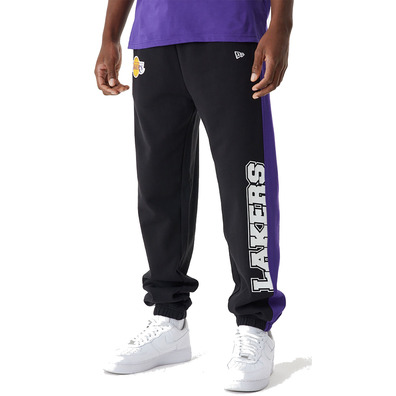 New Era NBA L.A Lakers Large Graphic Joggers "Black"