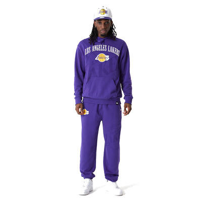 New Era NBA L.A Lakers Logo Pullover Hoodie "Purple "