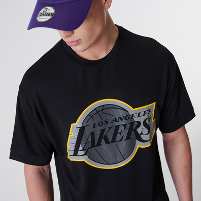 New Era NBA L.A Lakers Outline Mesh Oversized Tee