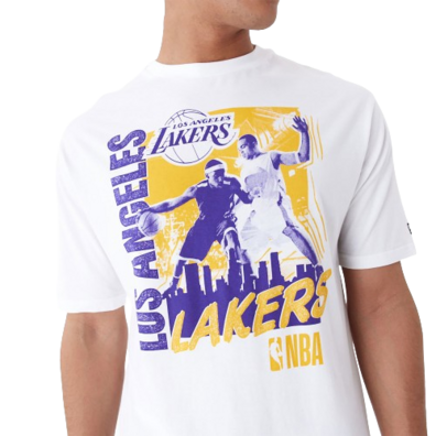 New Era NBA L.A Lakers Player Graphic  Oversized T-Shirt