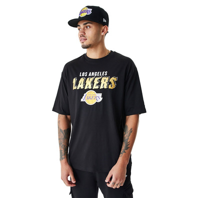 New Era NBA L.A Lakers Team Script Oversized T-Shirt