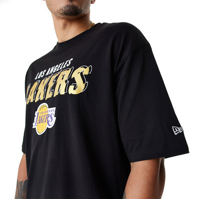 New Era NBA L.A Lakers Team Script Oversized T-Shirt