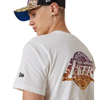 New Era NBA L.A. Lakers Team Water Print Logo T-Shirt