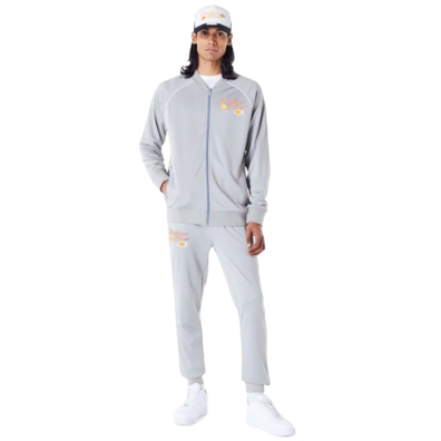 New Era NBA LA Lakers Script Fleece Track Joggers