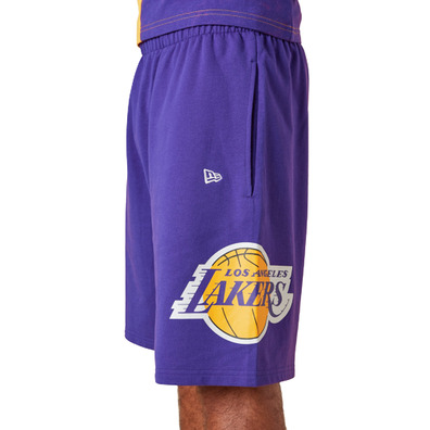 New Era NBA L.A Lakers Washed Team Logo Short