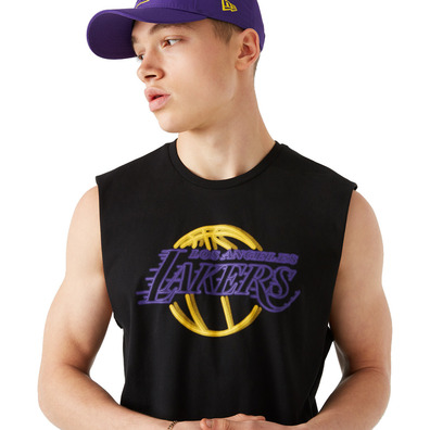 New Era NBA Los Angeles Lakers Neon Sleeveless Tee